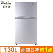 Whirlpool130L上下門電冰箱WMT2130G(銀灰色)